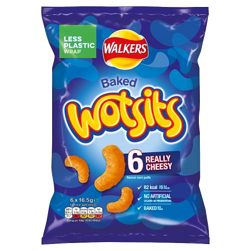 Wotsits Really Cheese Baked 6 Pack