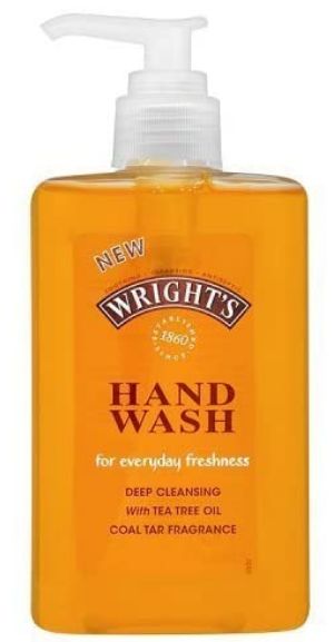 Wrights Hand Wash Deep Cleansing 250ml