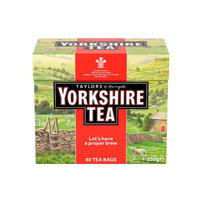 Taylors YORKSHIRE TEA RED (80'S) 250g