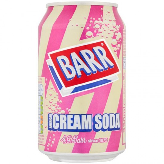 Barrs Cream Soda 330ml