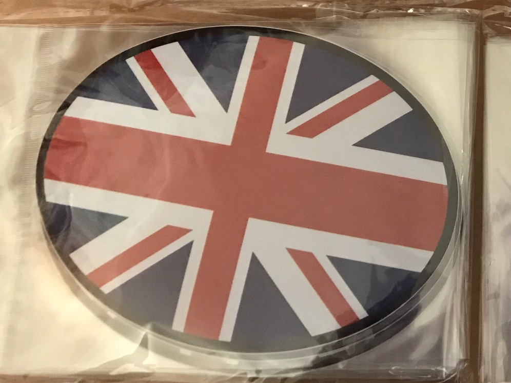 UK Oval Decal