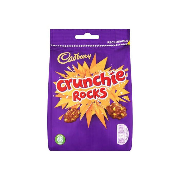 CADBURY CRUNCHIE ROCKS POUCH 100g - Little taste of home