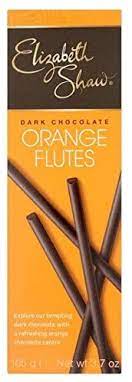 Elizabeth Shaw Orange Flutes 105g low date September 28th 2023