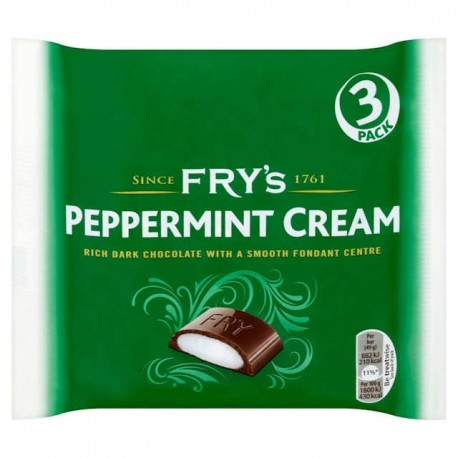 Frys Peppermint Cream 3 Pack