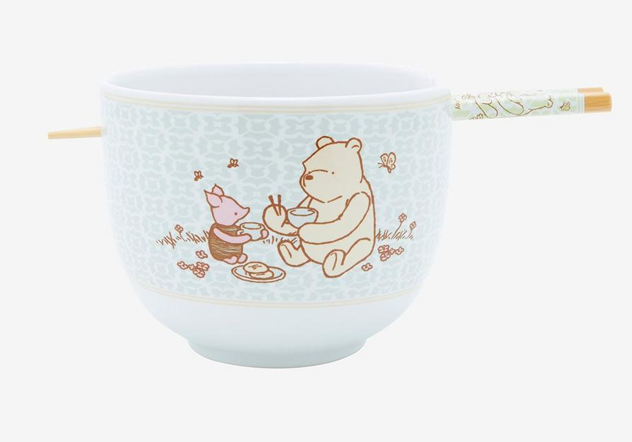 Winnie the Pooh Ramen Bowl & Chopsticks – Pooh & Piglet