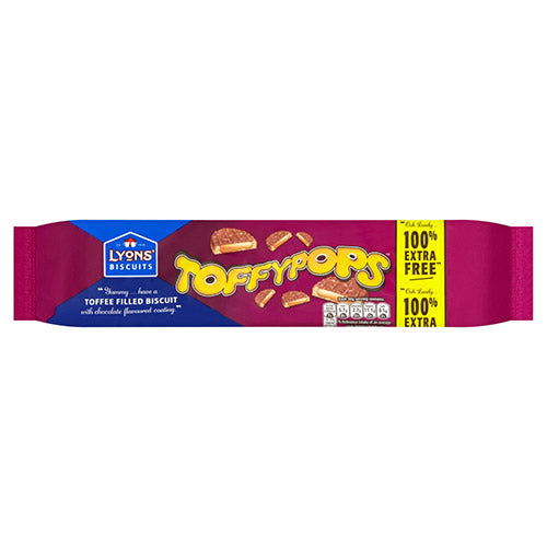 LYON'S TOFFEE POPS 120g