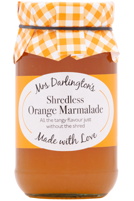 Mrs Darlington Shredless Orange Marmalade 340g