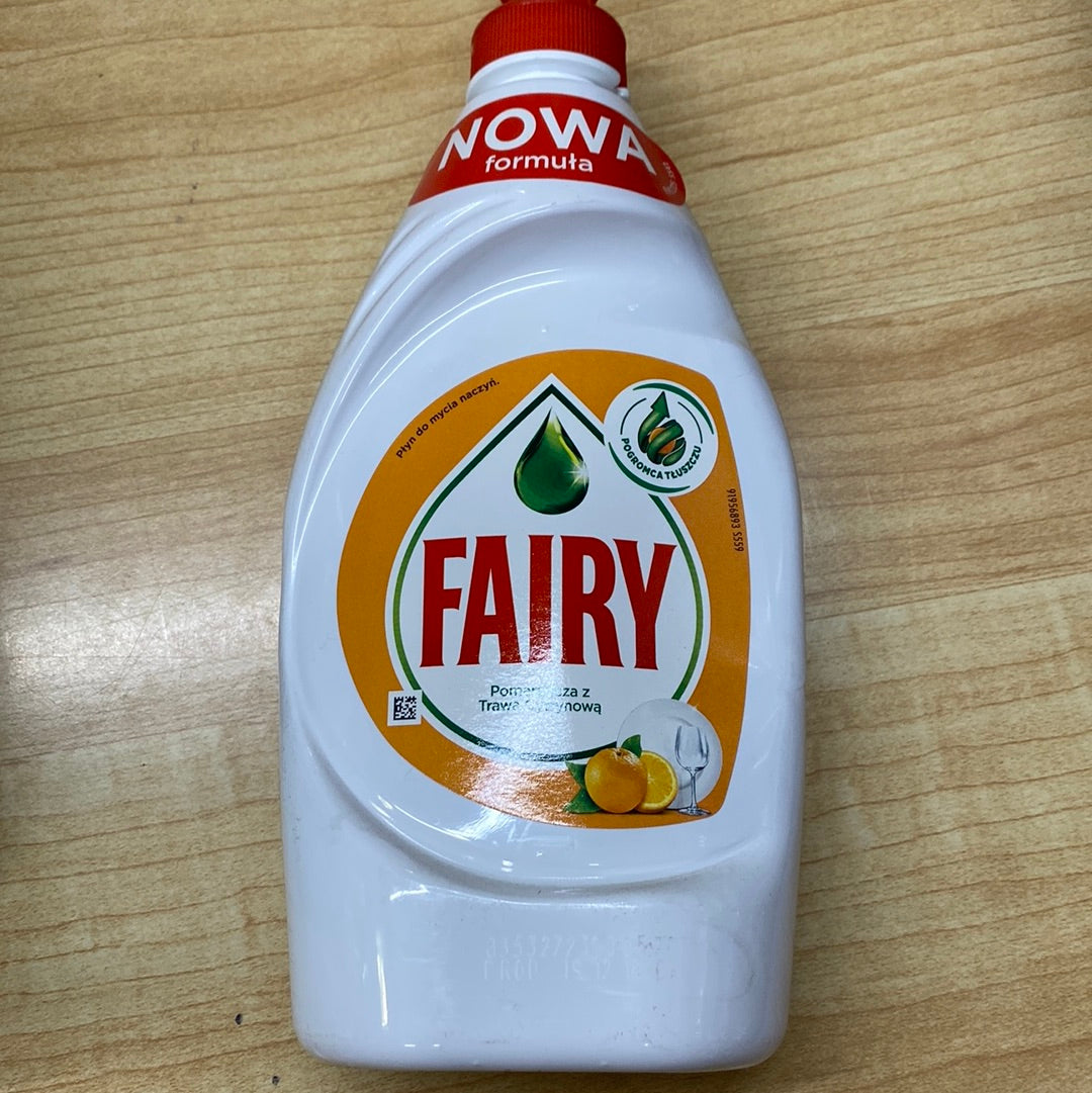 Fairy orange & lemongrass 450 ml