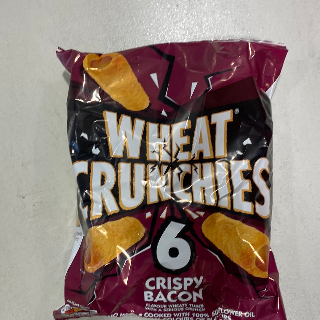 Wheat crunchies Bacon Multipack 6 pack