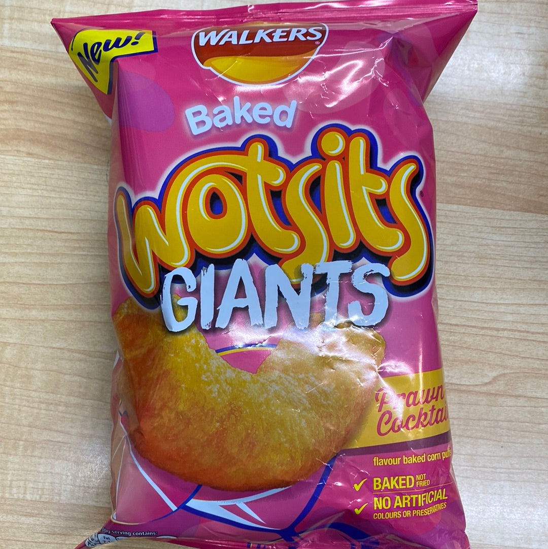 Wotsits giants prawn cocktail 105g