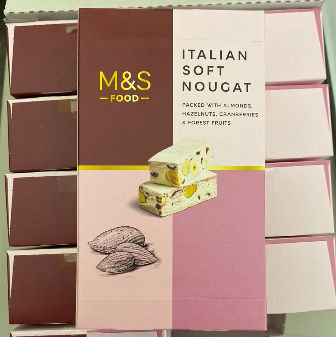 M&S Soft Nougat 156g