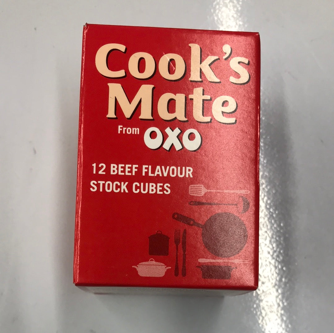 Oxo Cooks Mate Beef Stock Cubes 12 Pack