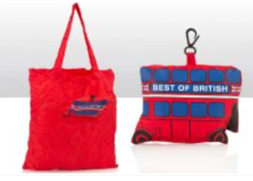 Bus folding Shopping bag (Best of British)