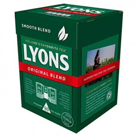 LYONS ORIGINAL BLEND TEA BAGS - 80