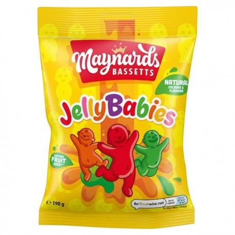 Maynards Bassetts Jelly Babies 165g