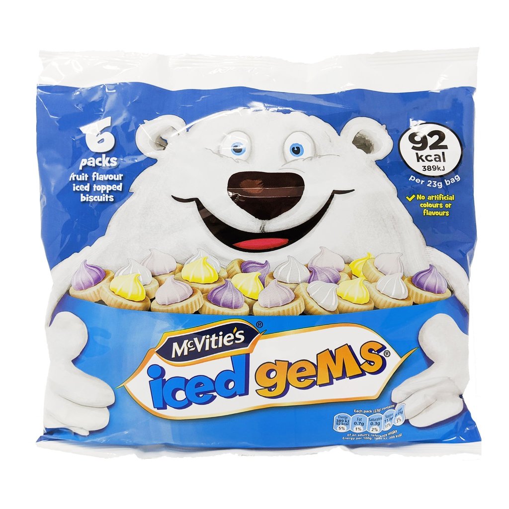 McVitie's Iced Gems 6 Pack
