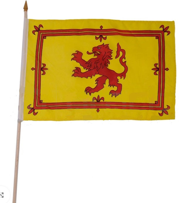Scotland Stick Flag – 12″x18″