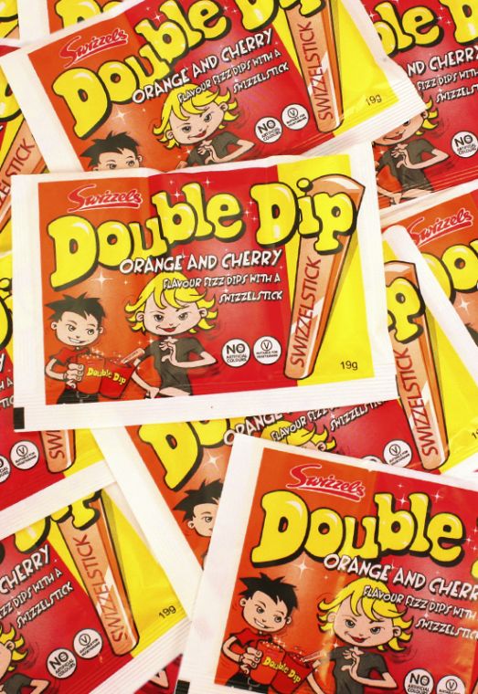 SWIZZELS DOUBLE DIP SACHETS 19g