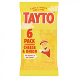 TAYTO CHEESE & ONION CRISPS 6 PACK