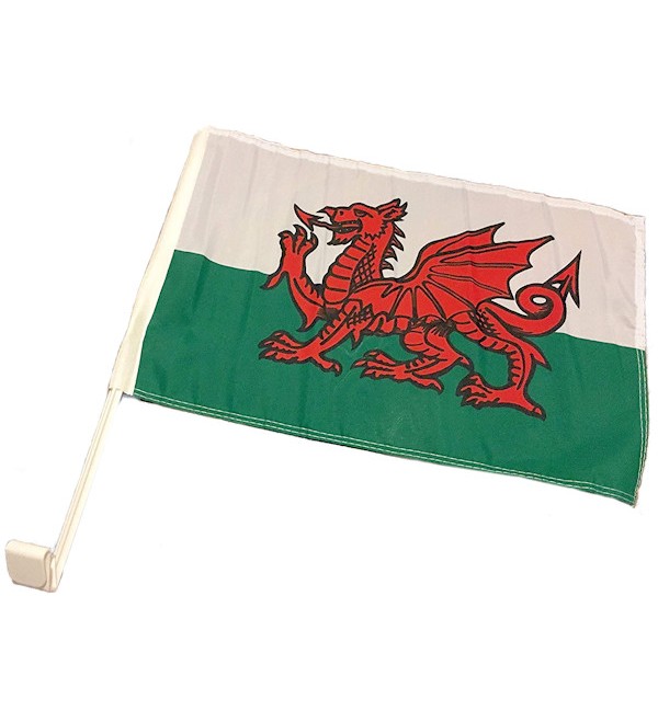 Wales Car Flag